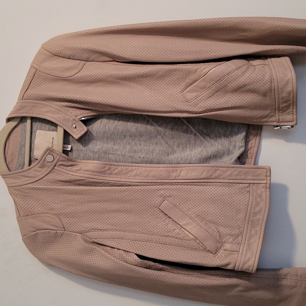 Rebecca Taylor Leather Bike Jacket